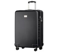 PUCCINI Panama Mallette Rigide en Polycarbonate avec Roues Jumelles TSA M-L-XL, Anthracite, L, Valise Moyenne