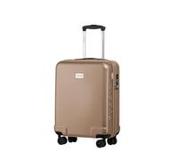 PUCCINI Panama Valise Rigide en Polycarbonate - Bagage à Main - Valise légère avec roulettes jumelées - Serrure à Combinaison TSA - Tailles M-L-XL, Champagne, m, Bagage à Main