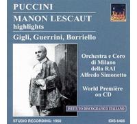 Puccini - Puccini: Manon Lescaut (Highlights)