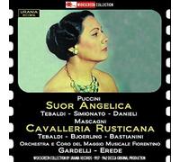 Puccini : Suor Angelica. Mascagni : Cavalleria Rusticana. Tebaldi, Simionato, Danielli, Björling, Gardelli, Erede.