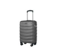 PUCCINI Valencia Valencia Valise Rigide en Polycarbonate Bagage à Main Valise de Voyage légère avec roulettes jumelées Tailles M-L-XL, Anthracite, L, Valise Moyenne