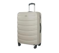 PUCCINI Valencia Valencia Valise Rigide en Polycarbonate Bagage à Main Valise de Voyage légère avec roulettes jumelées Tailles M-L-XL, Champagne, XL, Grande Valise