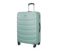 PUCCINI Valencia Valencia Valise Rigide en Polycarbonate Bagage à Main Valise de Voyage légère avec roulettes jumelées Tailles M-L-XL, Vert, L, Valise Moyenne