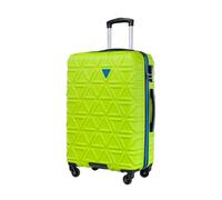 PUCCINI Valise California - Rigide - Bagage à Main - Valise de Voyage légère - avec 4 roulettes - Tailles M-L-XL, Vert Citron, m, Bagage à Main