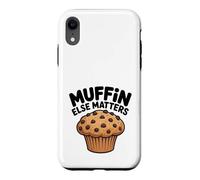 Puce à Muffins aux pépites de Chocolat et aux pépites de Chocolat Muffin Else Matters Coque pour iPhone XR