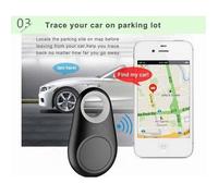 Puce Bluetooth traceur Localisateur GPS Tag alarme Wallet Key Pet Dog Finder, Mini Traceur Bluetooth Sans Fil Localisateur GPS Noir