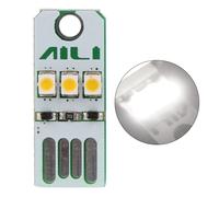 Puce d'alimentation Mobile, veilleuse LED, Mini-Lumière froide