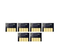 Puce de Cartouche d'encre 300ML adaptée for 764 HP764 T3500 | Convient aux puces imprimantes DesignJet MK PK CMY GY(764-6Color-6PCS)
