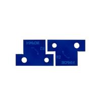 Puce de Toner 80C20K0 80C20C0 80C20M0 80C20Y0 1K, Compatible avec CX310N CX310DN CX410E CX410DE CX410DTE CX510DE CX510DTHE CX510DHE(1pcs Yellow 80C20Y0)