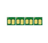 Puce De Toner Adaptée for Canon I-SENSYS MF664Cdw MF662Cdw MF665Cdw MF667Cdw LBP646Cdw LBP647Cdw CRG-075 CRG-075H(1Set 075H (C M Y K))