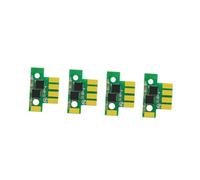 Puce De Toner Adaptée for Lexmark C2325 MC2325 C2425 MC2425 C2535 MC2640, Cartouche 3K 2. C231HK0 C231HC0 C232HK0(4PCS NA)