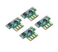 Puce De Toner Compatible avec Lexmark CS317dn CS417dn CX317dn CS517 CX417 Cartouche 71B20K0 71B20C0 71B20M0 71B20Y0 3K 2.3K