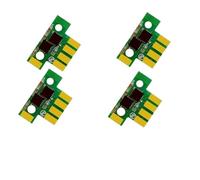 Puce de Toner for imprimante Lexmark CS317 CS317dn CS417 CS417dn CS517 CX317 CX317dn CX417de CX517(1BK 1C 1M 1Y)