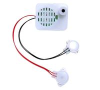 Puce D'enregistrement De Jouet en Peluche - Module De Boîte De Messages Vocaux, Enregistreur Vocal À Piles, Carte Son Personnalisable, Cartes Audio Musicales | pour Les Animaux en Peluche, Bricolage,