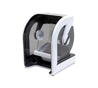 Closer Pets Mangeoire Automatique MiBowl Microchip, gamelle pour Chien, gamelle pour Chat, Blanc, Noir, 17,5x19,5x25cm, Chats, Chiens, Compatible Lave-Vaisselle