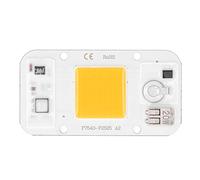 Puce LED COB 20W / 30W / 50W 220V, Lumière Chaude/Spectre Complet, sans Soudure, pour Circulation/Paysage/Éclairage