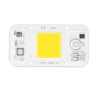 Puce LED, Panneau de Lampe à Puce LED F7540 COB Bricolage sans Soudure, 20W / 30W / 50W 220V Haute Luminosité, Largement Applicable à Divers Domaines(blanc 50w)