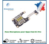 Puce Microphone pour Oppo Find X3 Pro