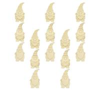 Puces Décoratives en Bois, Gnomes à Suspendre DIY, Peinture | Bois Brut à Surface Lisse, Forme Rustique, Créations Faciles à Peindre, Teindre ou Décorer, Ficelle