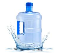 Puche à eau 7.5 L avec poignée de qualité alimentaire Féche de fuite transparente sans odeur scellée réutilisable à poussière Portable Bouteille d'eau pour la maison Bouteille extérieure 5 litres