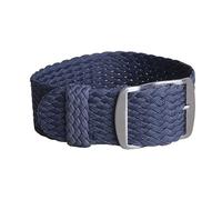 PUCHEN 14mm 16mm 18mm 20mm 22mm Bracelet de montre en nylon tissé de couleur unie Bracelet de montre tissé en tissu, 14mm