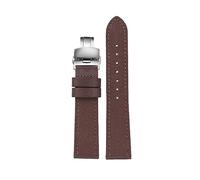 PUCHEN 19mm 20mm 22mm 23mm 24mm Nylon + Cuir Montre Bracelet Hommes Étanche Toile Nylon Montre Bande, 23mm