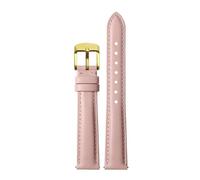 PUCHEN Bracelet de montre en cuir pour femmes, accessoires de montre, 12mm - 20mm, bracelet de remplacement à dégagement rapide, 17mm