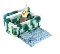 PUCHEN Nid d'oiseau pour perroquets, lit nid d'oiseau | nid d'oiseau Polyvalent,Lit d'oiseau Doux et Confortable, cachette de Perroquet conviviale pour se Reposer, Faire la Sieste, se Cacher