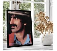 PUCHENGP Affiche De Frank Zappa Légendes De La Musique Rock Chanteur Vintage Photo Portrait Décoration D'Intérieur 50 * 70 Sans Cadre