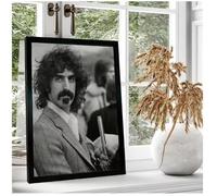 PUCHENGP Affiche De Frank Zappa Légendes De La Musique Rock Chanteur Vintage Photo Portrait Décoration D'Intérieur 50 * 70 Sans Cadre