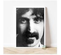 PUCHENGP Affiche De Frank Zappa Légendes De La Musique Rock Chanteur Vintage Photo Portrait Décoration D'Intérieur 50 * 70 Sans Cadre
