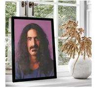 PUCHENGP Affiche De Frank Zappa Légendes De La Musique Rock Chanteur Vintage Photo Portrait Décoration D'Intérieur 50 * 70 Sans Cadre