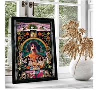 PUCHENGP Affiche De Frank Zappa Légendes De La Musique Rock Chanteur Vintage Photo Portrait Décoration D'Intérieur 50 * 70 Sans Cadre