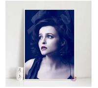 PUCHENGP Affiche De L'Actrice Helena Bonham Carter Star De Cinéma Impression Sur Toile Portrait Photos Décoration Murale 50 * 70 Sans Cadre