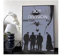 PUCHENGP Affiche Photo Du Groupe Britannique Post Punk Joy Division Portrait Impression Sur Toile Décoration D'Intérieur 50 * 70 Sans Cadre