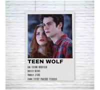 PUCHENGP Affiches De Films Classiques Vintage Teen Wolf Impression Sur Toile Art Mural Photos Décoration D'Intérieur 50 * 70 Sans Cadre