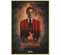 PUCHENGP Poster Twin Peaks Vintage Film Posters And Prints Room Home Bar Cafe Decor Canvas Poster Art Wall Painting 50 * 70CM sans cadre