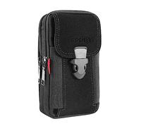 PUCIO étuis De Ceinture pour Téléphones Portables Pochette Tactique Etui Telephone Portable Pochette Ceinture Homme Molle Sacoche Smartphone Militaire Sac De pour Randonnée Voyage Sport Plein AirNoir