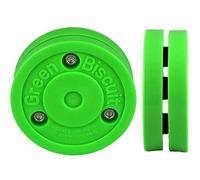 Puck Green Biscuit - Puck D'Entraînement Pour Joueurs De Hockey Sur Glace