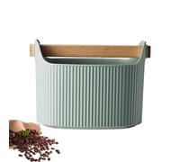 Puck Knock Box, boîte à café à café, cafetière à , attendrisseur de café - 1300 ml - Boîte à tapotement antidérapante, bac de récupération de marc de café, accessoires de