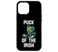 Puck of The Irish Leprechaun Hockey St Patrick Day Funny Coque pour iPhone 12 Pro Max