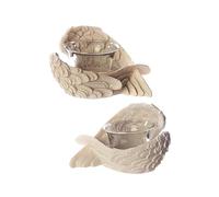 Puckator ANG98 Porte-Bougie Ailes d'ange