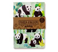 Puckator Bloc-Notes A5 en Papier recyclé - Panda Kingdom