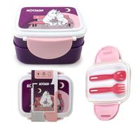 Puckator Boite Repas Bento Compartimentée avec Couverts - Moomin