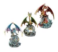 Puckator Boule à Neige ou à Eau Dark Legends-Dragon Œil de Cristal