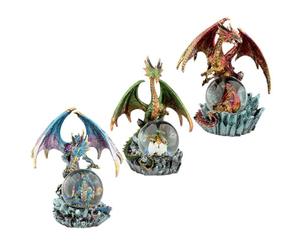 Puckator Boule à Neige ou à Eau Dark Legends-Dragon Œil de Cristal