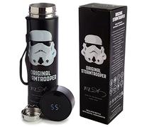 Puckator Bouteille Isolée avec Thermomètre Original Stormtrooper