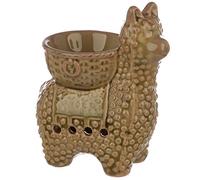 Puckator Brûleur à Huile Lama en céramique (1 aléatoire), Multicolore, Hauteur 13 cm, Largeur 11 cm, Profondeur 7 cm