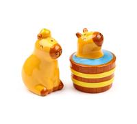 Puckator Capybara Ensemble salière et poivrière en céramique