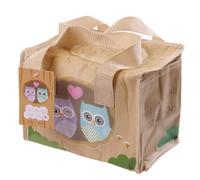 Puckator COOLB02 Boîte Repas Isotherme Motif Couple de Chouette Tissu